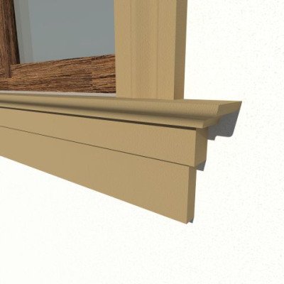 Solbanc decorativ fereastra NS103 190X85X2000     