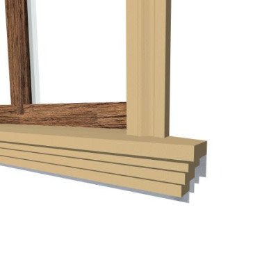 Solbanc decorativ fereastra NS107 140X100X2000     