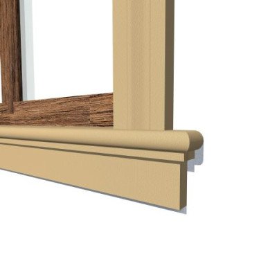 Solbanc decorativ fereastra NS109 130X55X1250     