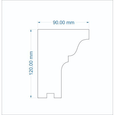 Solbanc decorativ fereastra NS110 120X90X2000     