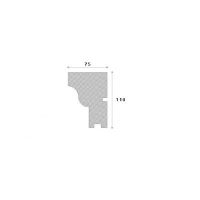 Solbanc decorativ fereastra NS111 110X75X2000      Solbanc decorativ fereastra NS111 110X75X2000