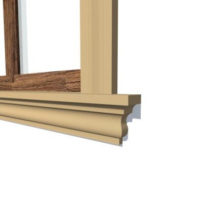 Solbanc decorativ fereastra NS116 140X70X2000     