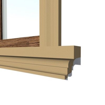 Solbanc decorativ fereastra NS117 150X95X2000     