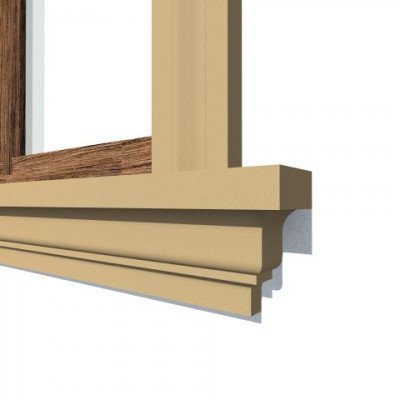 Solbanc decorativ fereastra NS118 150X80X2000     