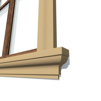 Solbanc decorativ fereastra NS124 130X65X2000     