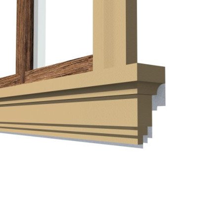 Solbanc decorativ fereastra NS143 150X75X2000     