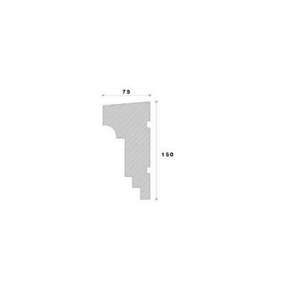 Solbanc decorativ fereastra NS143 150X75X2000      Solbanc decorativ fereastra NS143 150X75X2000