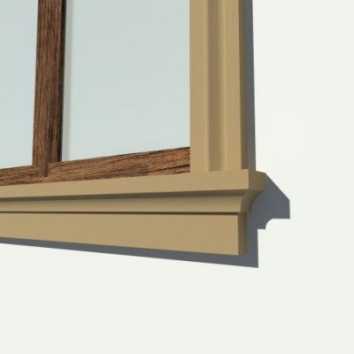 Solbanc decorativ fereastra NS161 155X80X2000     