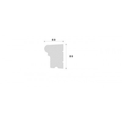 Solbanc decorativ fereastra REFA14 80X60X2000      Solbanc decorativ fereastra REFA14 80X60X2000
