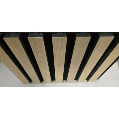 Riflaj Acustic Panou 3D (stejar deschis) Riflaj Acustic Panou 3D (stejar deschis)