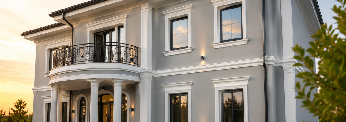 Cât te costă complet decorarea unei fațade cu profile decorative