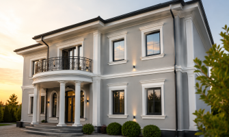 Cât te costă complet decorarea unei fațade cu profile decorative